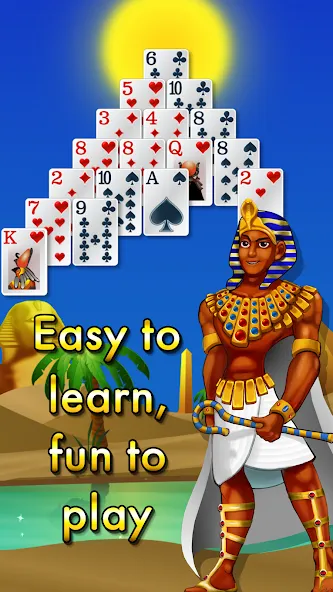 Pyramid Solitaire - Egypt (Пирамиды пасьянс)  [МОД Mega Pack] Screenshot 3
