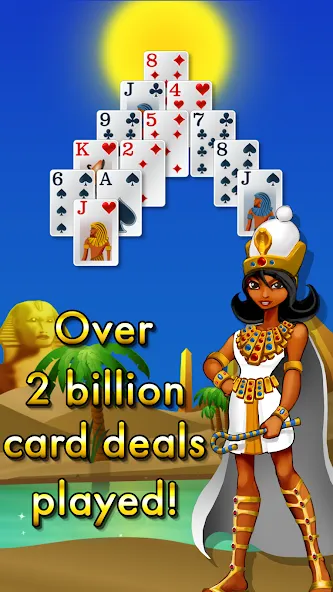 Pyramid Solitaire - Egypt (Пирамиды пасьянс)  [МОД Mega Pack] Screenshot 5