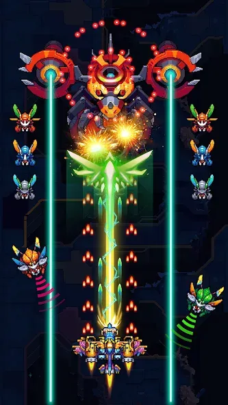 Falcon Squad - Galactica (Фалькон Сквад)  [МОД Много монет] Screenshot 2