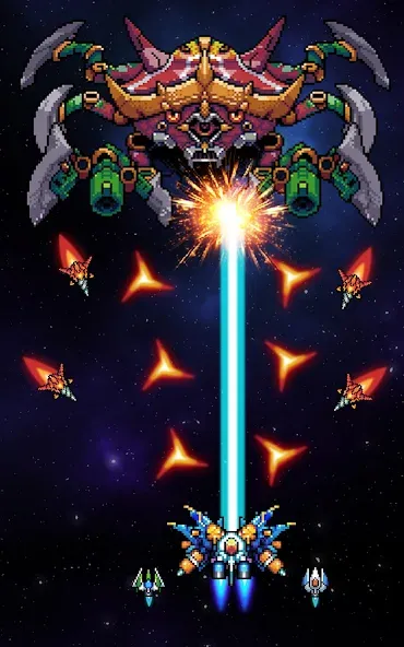 Falcon Squad - Galactica (Фалькон Сквад)  [МОД Много монет] Screenshot 5