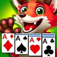 Скачать взлом Solitaire Zoo [МОД Бесконечные деньги] на Андроид