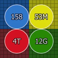 Скачать взлом Marble Race and Territory War (Марбл Рейс и Территориальная Война) [МОД Много монет] на Андроид