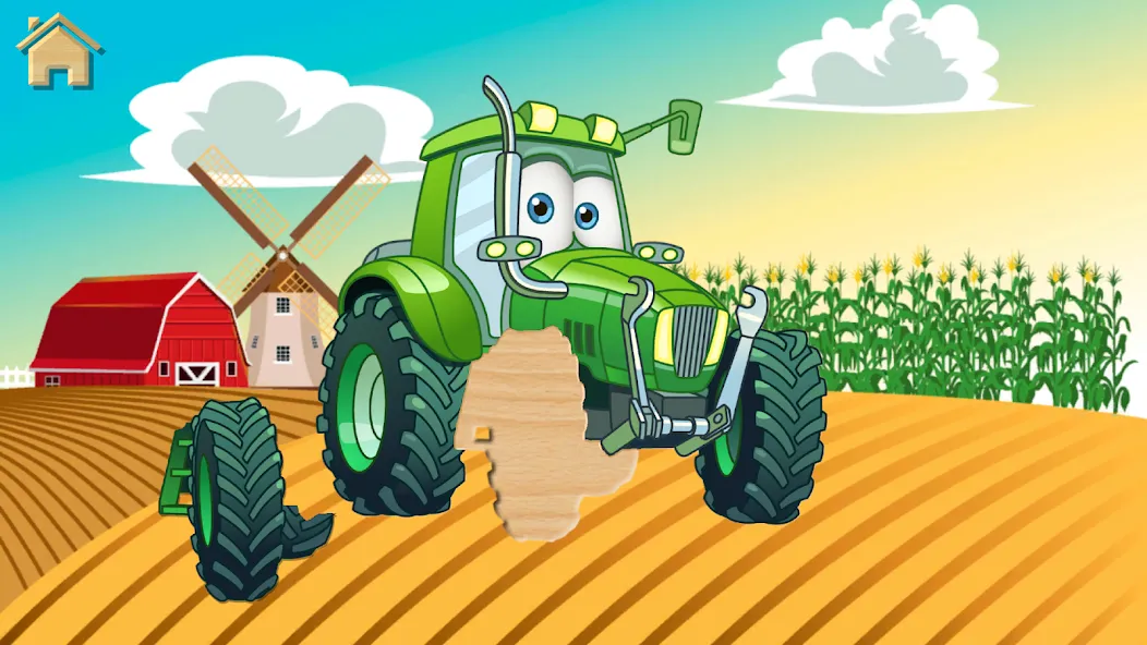 Car Puzzles for Toddlers  [МОД Бесконечные монеты] Screenshot 1