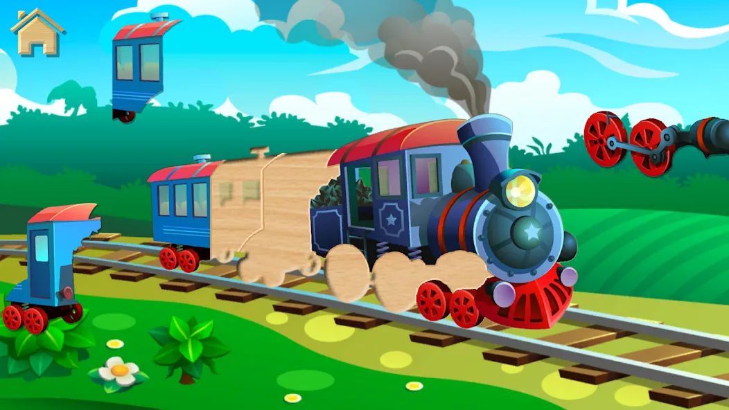 Car Puzzles for Toddlers  [МОД Бесконечные монеты] Screenshot 5