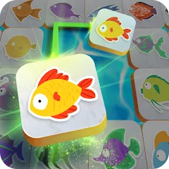 Скачать взлом Mahjong Connect Fish World (Мацзян Коннект Рыбный Мир)  [МОД Бесконечные деньги] на Андроид