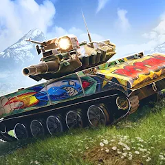 Скачать взлом World of Tanks Blitz (Ворлд оф Танкс Блиц ПВП)  [МОД Бесконечные деньги] на Андроид