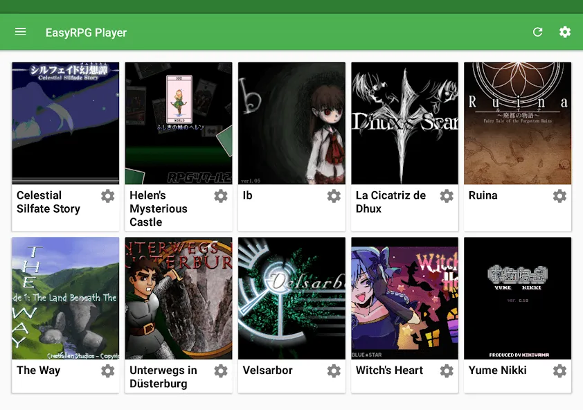 EasyRPG Player (ИзиРПГ Плеер)  [МОД Меню] Screenshot 4