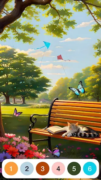 Paint by Number: Coloring Game  [МОД Много монет] Screenshot 5