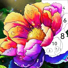 Скачать взлом Tap Color by Number - Coloring  [МОД Много монет] на Андроид