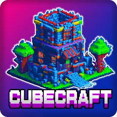 Скачать взлом Cube Craftsman 5 Adventure (КубКрафт Приключение) [МОД Все открыто] на Андроид
