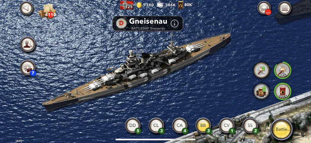 Navy Field: Online Sea Battles (НеиФилд)  [МОД Все открыто] Screenshot 2