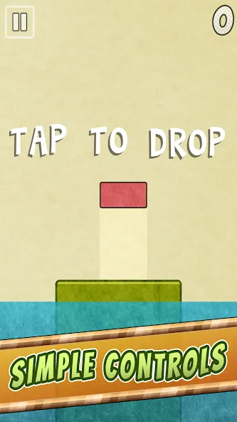 Drop Stack Block Stacking Game (Дроп Стэк блочная игра с укладкой блоков)  [МОД Меню] Screenshot 3