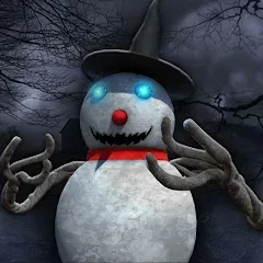 Скачать взлом Evil Scary Snowman Games 3D (Ивил Скари Сноумэн Геймс 3д) [МОД Mega Pack] на Андроид