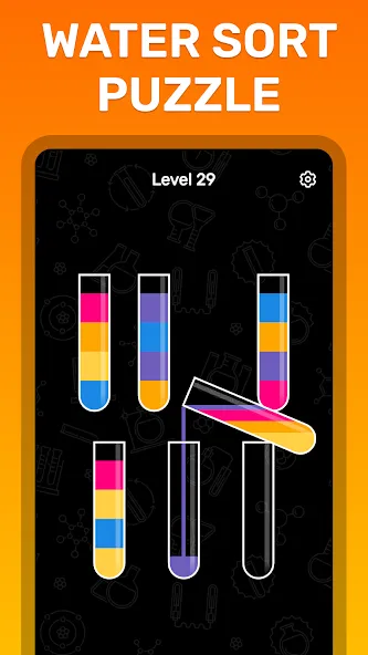 Water Sort Puzzle Color Game  [МОД Все открыто] Screenshot 3