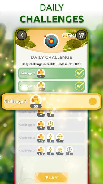 Word Connect - Words of Nature  [МОД Бесконечные деньги] Screenshot 3