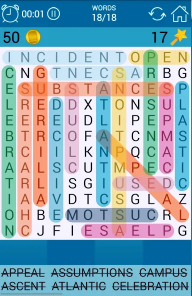 Word Search  [МОД Много монет] Screenshot 5