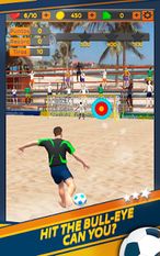 Скачать взломанную Shoot Цель Пляжный футбол (Взлом на монеты) на Андроид